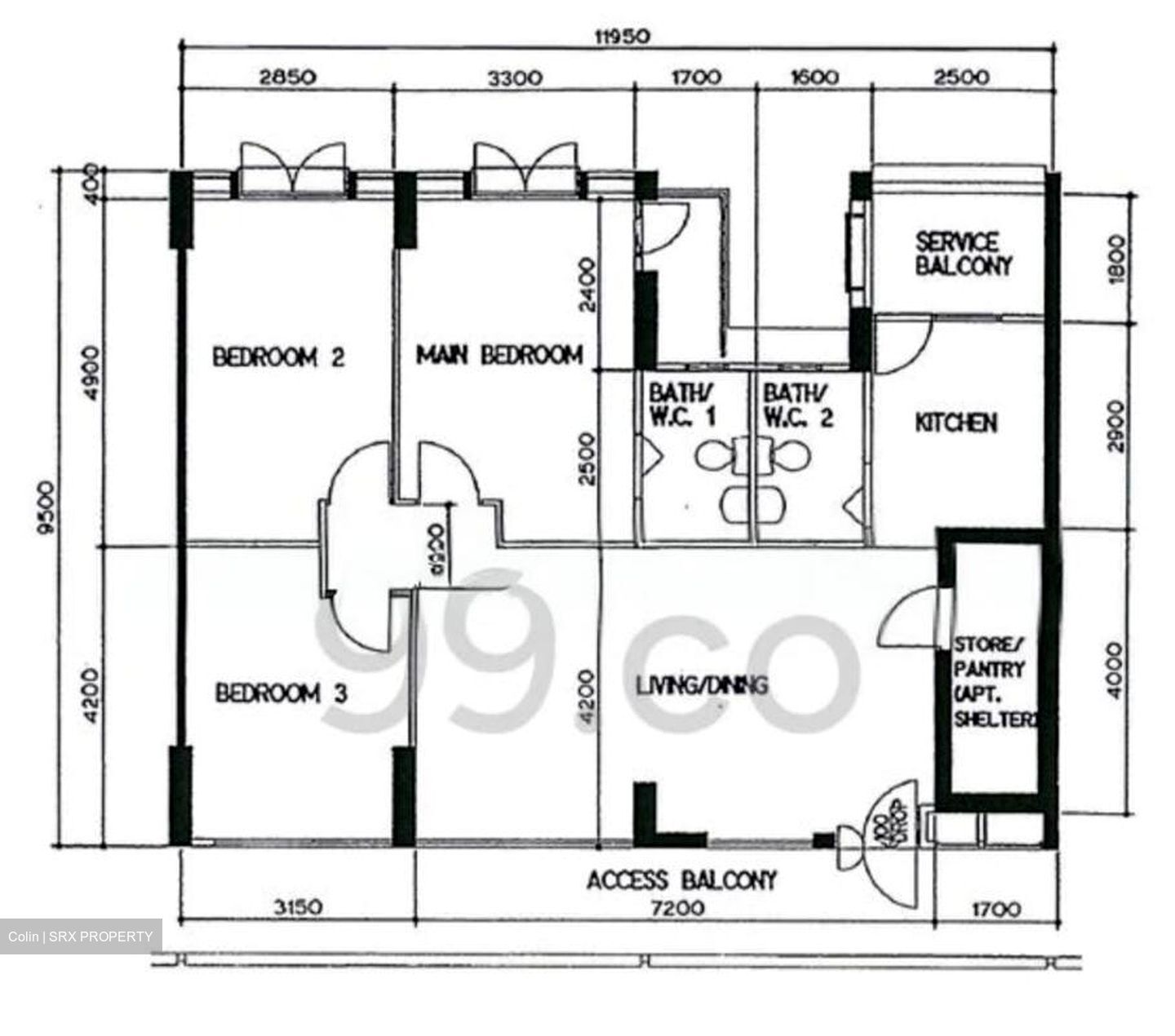 Blk 505 Woodlands Drive 14 (Woodlands), HDB 4 Rooms #619899801